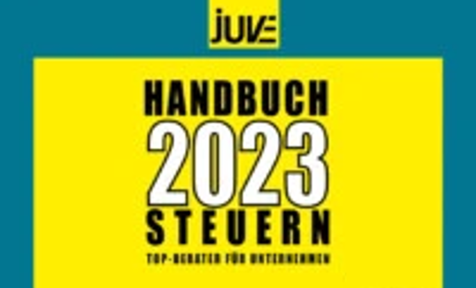 JUVE Handbuch Steuern 2023 Top BErater