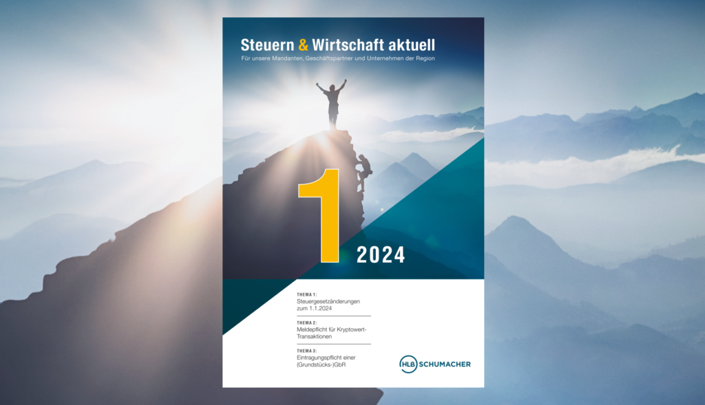 Steuern & Wirtschaft aktuell 1/2024