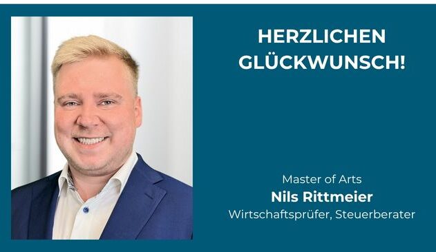 Nils Rittmeier zum Wirtschaftsprüfer bestellt